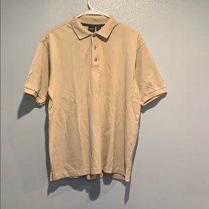 Hugo Boss Tan Collared Large Polo